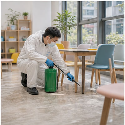 来宾市忻城县学校中心除四害案例